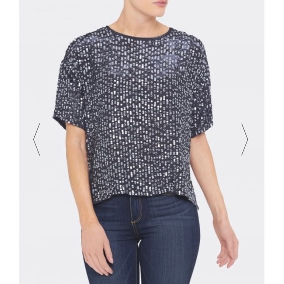 Velvet by Graham & Spencer Lynne Sequin Top - Picture 4 of 6